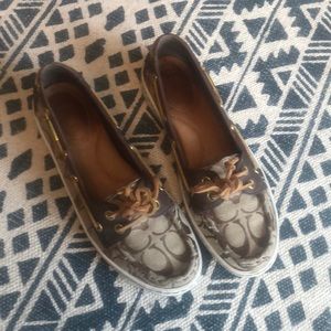 Coach shoes, size 8